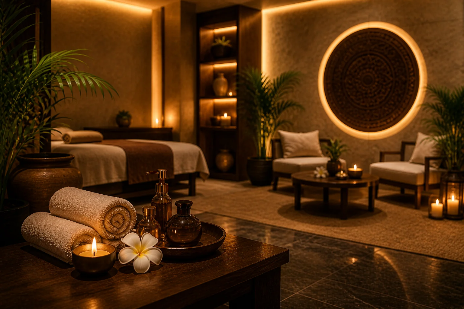 Perfect Home Massage Dubai service environment